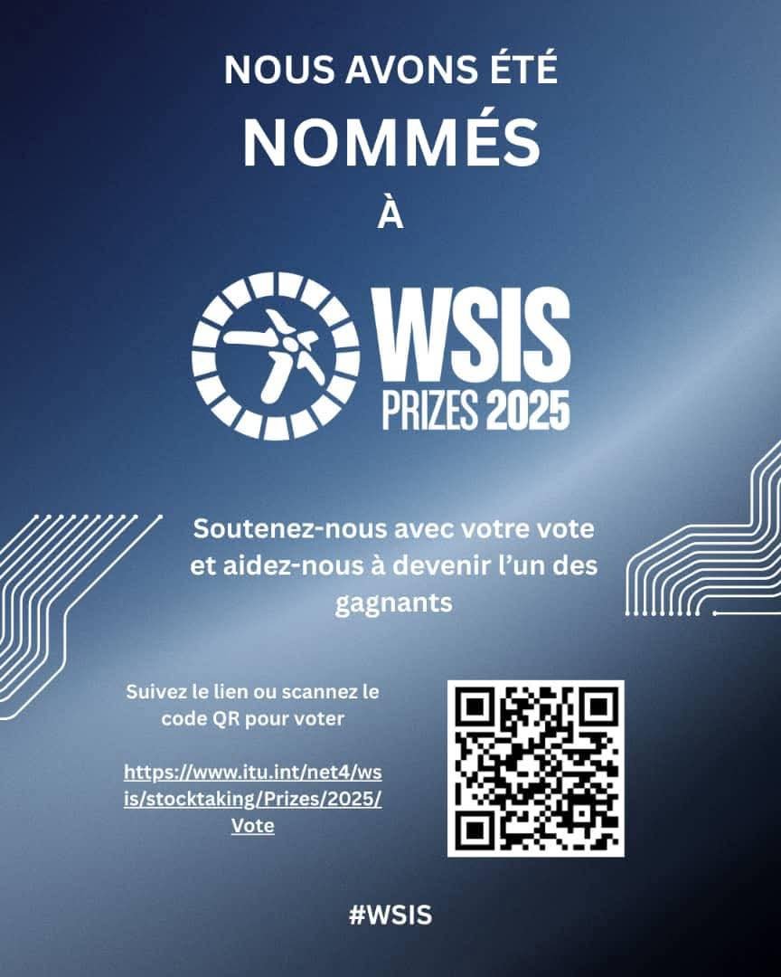 Nomination Internationale – WSIS Prizes 2025