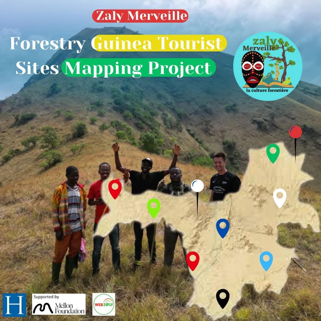 projet de cartographie et de documentation du patrimoine de la Guinée forestière.